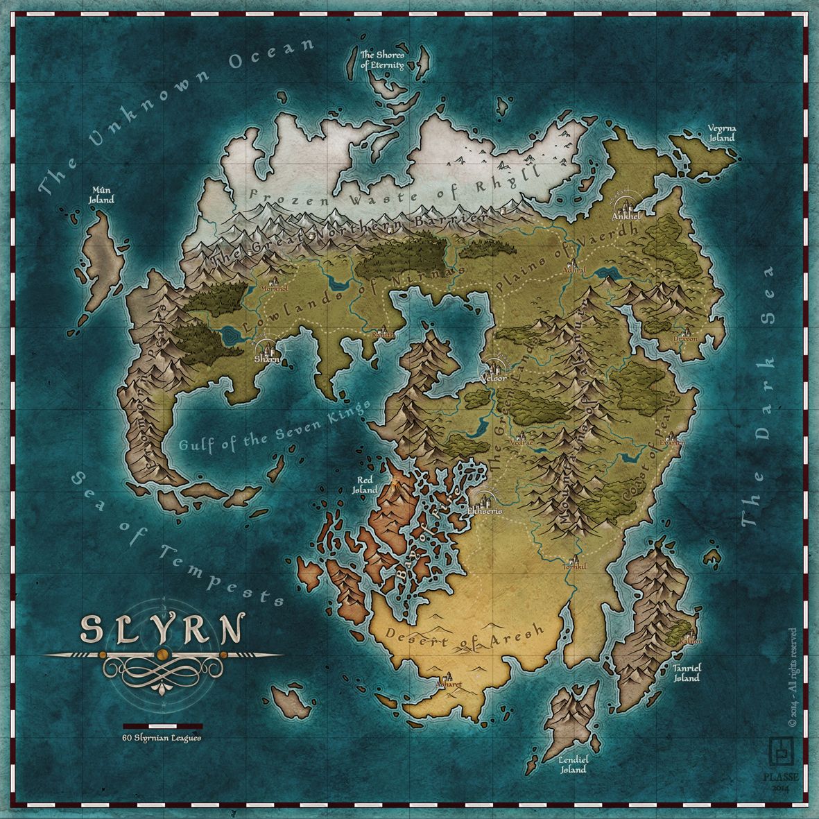 fantasy continent generator